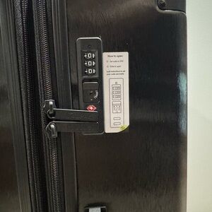 Calpak Black Ambuer Large Luggage